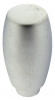 Bouton de porte et de tiroir de meuble en zamak chromé mat de 14X36mm, BOMBA